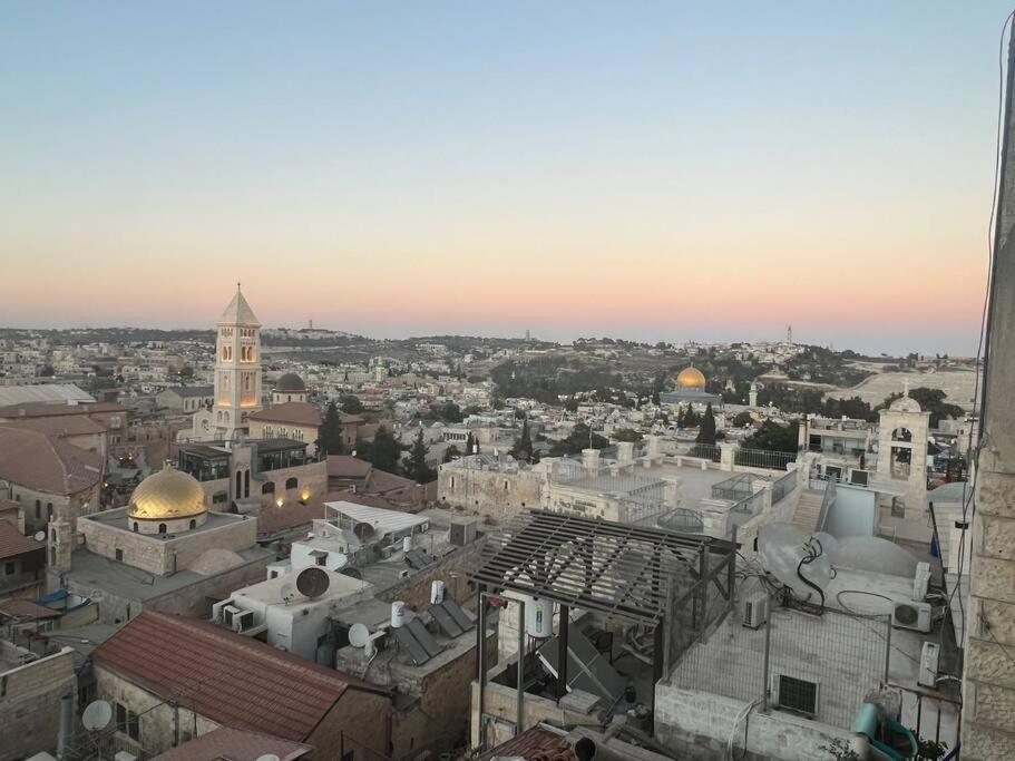 Very Nice Apartment With View Of All The Old City Jerusalem Ngoại thất bức ảnh
