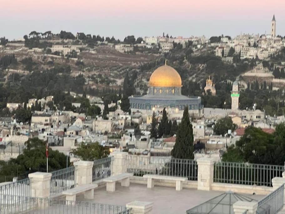 Very Nice Apartment With View Of All The Old City Jerusalem Ngoại thất bức ảnh